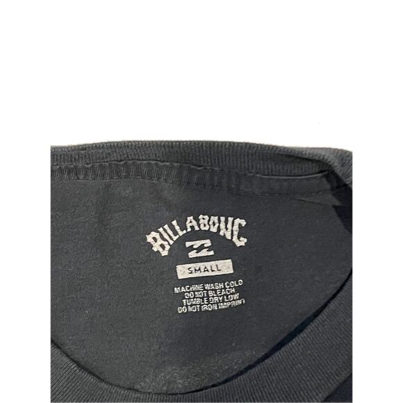 Billabong Black T-Shirt Mens S - Picture 3 of 3